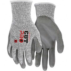 MCR Safety - Size XL, ANSI Cut Lvl A3, Puncture Lvl 4, Abrasion Lvl 4, Polyurethane Coated Cut & Puncture Resistant Gloves - Makers Industrial Supply