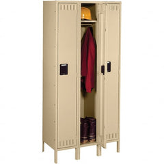 Tennsco - 3 Door, 1 Tier, Welded Locker - Makers Industrial Supply