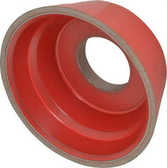 Norton - 3-3/4" Diam, 1-1/4" Hole Size, 1-1/2" Overall Thickness, 120 Grit, Type 11 Tool & Cutter Grinding Wheel - Fine Grade, CBN, Resinoid Bond - Makers Industrial Supply