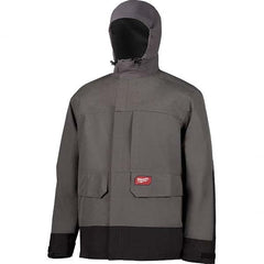 Milwaukee Tool - Rain & Chemical Wear Garment Style: Rain Jacket Garment Type: Rain - Makers Industrial Supply