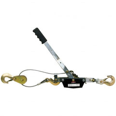 Jet - Manual Hoists-Chain, Rope & Strap   Type: Puller    Lifting Material: Wire Rope - Makers Industrial Supply