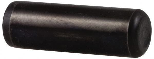 Holo-Krome - 1/2" Diam x 2" Pin Length 4000 Alloy Steel Oversized Dowel Pin - Black Luster Finish, C 47-58 & C 60 (Surface) Hardness, 1 Beveled & 1 Rounded End - Makers Industrial Supply