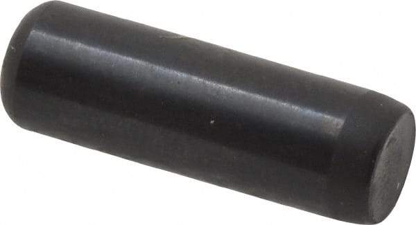 Holo-Krome - 1/4" Diam x 3/4" Pin Length 4000 Alloy Steel Oversized Dowel Pin - Black Luster Finish, C 47-58 & C 60 (Surface) Hardness, 1 Beveled & 1 Rounded End - Makers Industrial Supply