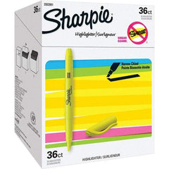 Sharpie - Markers & Paintsticks Type: Marker Color: Yellow - Makers Industrial Supply