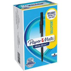 Paper Mate - Pens & Pencils Type: Ball Point Pen Color: Black - Makers Industrial Supply