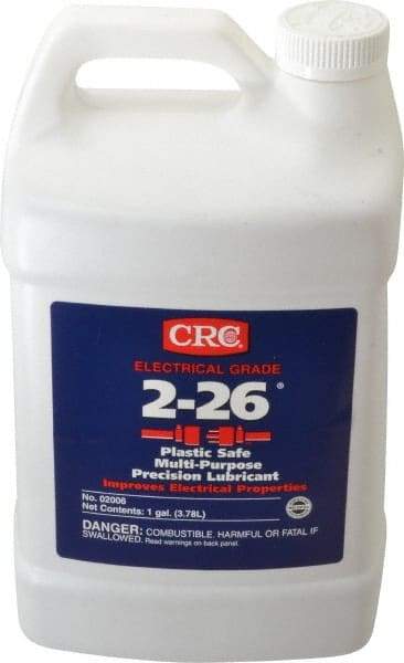 CRC - 1 Gal Bottle Nondrying Film Penetrant/Lubricant - Amber, 250°F Max, Food Grade - Makers Industrial Supply