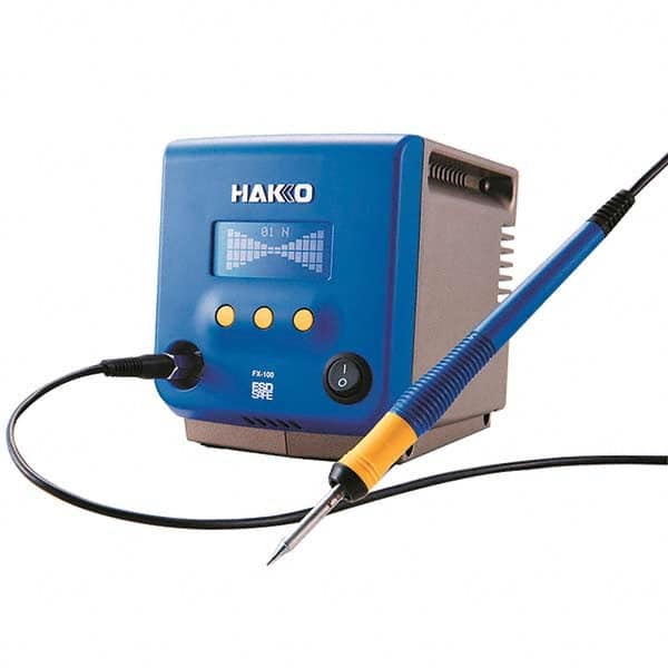 Hakko - Soldering Stations Type: RF Induction Heating Soldering System Power Range/Watts: 85W - Makers Industrial Supply