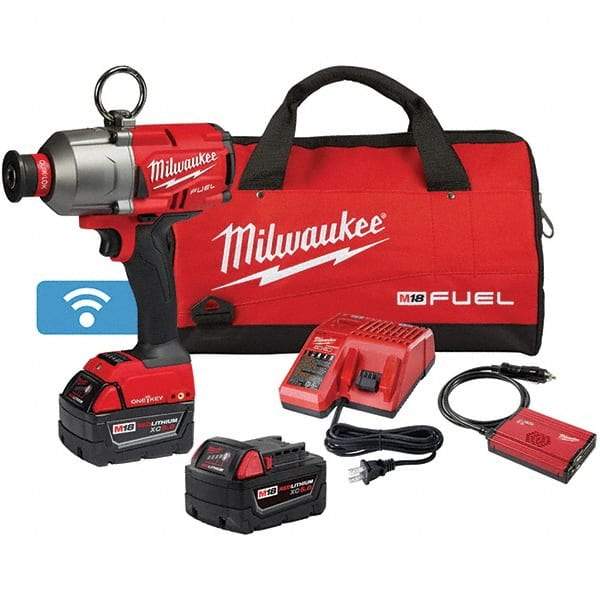 Milwaukee Tool - Cordless Impact Wrenches & Ratchets Voltage: 18.0 Drive Size (Inch): 7/16 - Makers Industrial Supply