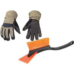 Youngstown - Size L Synthetic Leather Cold Protection & Waterproof Work Gloves - Makers Industrial Supply