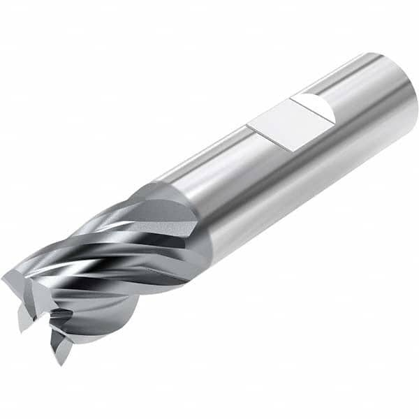 Niagara Cutter - 5/8", 3/4" LOC, 5/8" Shank Diam, 3" OAL, 5 Flute, Solid Carbide Square End Mill - Makers Industrial Supply