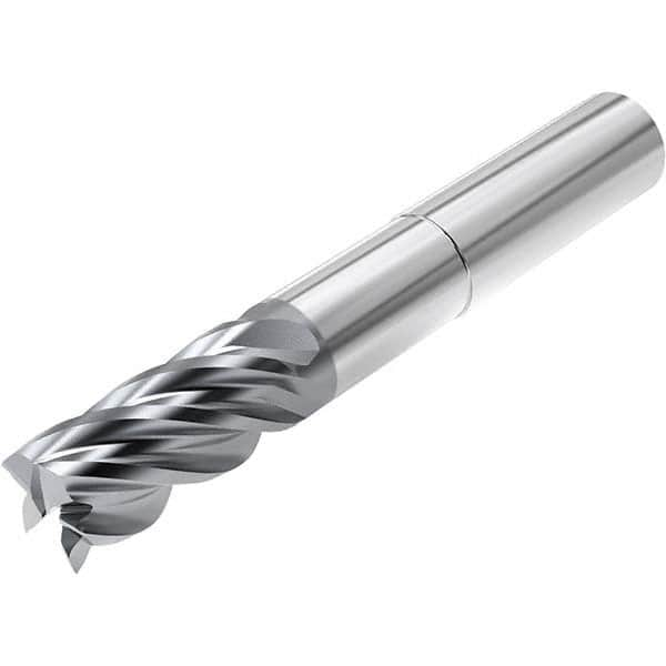 Niagara Cutter - 5/8", 3/4" LOC, 5/8" Shank Diam, 6" OAL, 5 Flute, Solid Carbide Square End Mill - Makers Industrial Supply