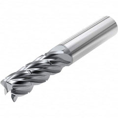 Niagara Cutter - 5/8" Diam 5 Flute Solid Carbide 0.0312" Corner Radius End Mill - Makers Industrial Supply