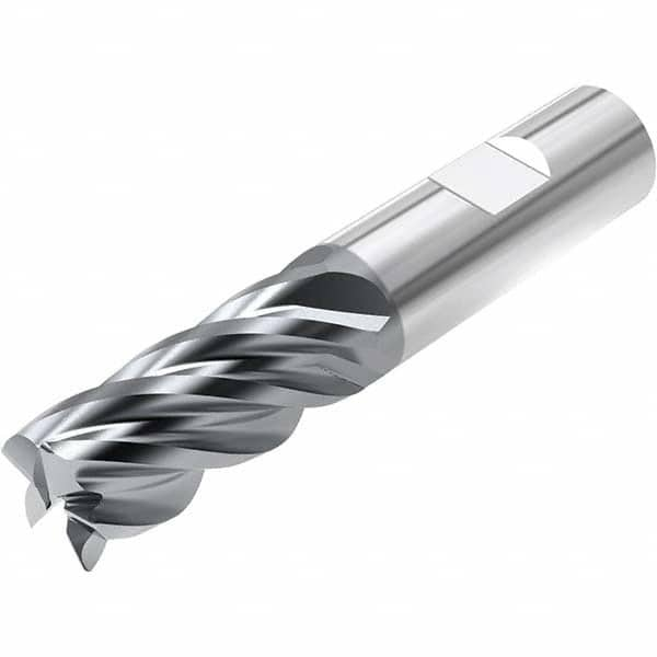 Niagara Cutter - 1/2" Diam 5 Flute Solid Carbide 0.0312" Corner Radius End Mill - Makers Industrial Supply