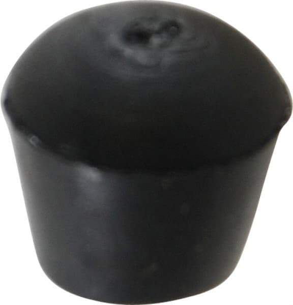 De-Sta-Co - 0.437" Max Diam, 8-32 Thread, Neoprene, Slip On, Round End, Clamp Spindle Assembly Replacement Cap - For 1/4" Diam Standard Spindle, 0.44" OAL, 0.2205" Hole Diam - Makers Industrial Supply