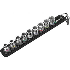 Wera - Hex & Torx Bit Socket Sets Type: Hex Bit Socket Set Drive Size: 3/8 - Makers Industrial Supply