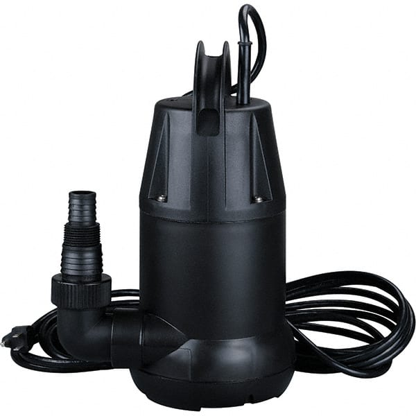 Value Collection - 1/4 hp, 1.5 Amp Rating, 120 (60 Hz) Volt, 60 Hz, Hand Operated Submersible Pump - Makers Industrial Supply