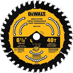 DeWALT - Wet & Dry-Cut Saw Blades   Blade Diameter (Inch): 6-1/2    Blade Material: Tungsten Carbide-Tipped - Makers Industrial Supply