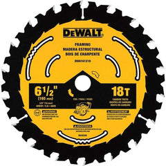 DeWALT - Wet & Dry-Cut Saw Blades   Blade Diameter (Inch): 6-1/2    Blade Material: Tungsten Carbide-Tipped - Makers Industrial Supply