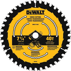 DeWALT - Wet & Dry-Cut Saw Blades   Blade Diameter (Inch): 7-1/4    Blade Material: Tungsten Carbide-Tipped - Makers Industrial Supply