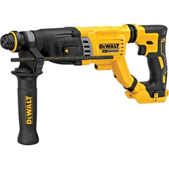 DeWALT - 20 Volt 1-1/8" SDS Plus Chuck Cordless Rotary Hammer - 4300 BPM, 1165 RPM, Reversible - Makers Industrial Supply