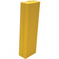 Vestil - 3" High, Column Protector - Fits 5" Columns, Yellow - Makers Industrial Supply