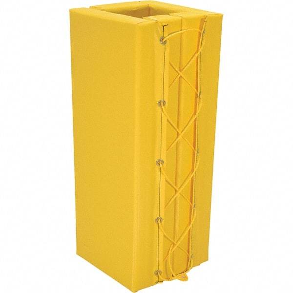 Vestil - 3" High, Column Protector - Fits 8" Columns, Yellow - Makers Industrial Supply