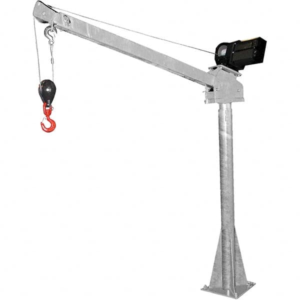 Vestil - 2,000 Lb Load Capacity, Jib Crane - Makers Industrial Supply