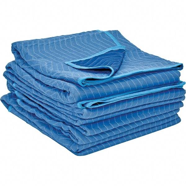 Vestil - 80" Long x 72" Wide Polyester Tarp & Dust Cover - Blue - Makers Industrial Supply