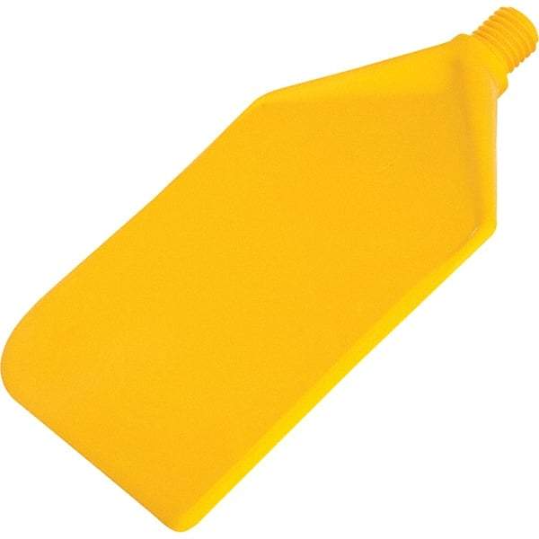 Carlisle - Sparta Yellow Nylon Mixing Paddle without Holes - 7-1/2" Overall Length - Makers Industrial Supply