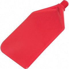 Carlisle - Sparta Red Nylon Mixing Paddle without Holes - 7-1/2" Overall Length - Makers Industrial Supply