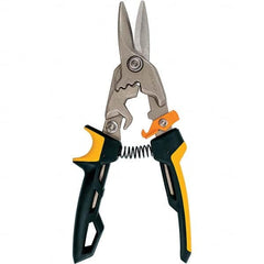 Fiskars - Snips Snip Type: Aviation Snip Cut Direction: Straight - Makers Industrial Supply