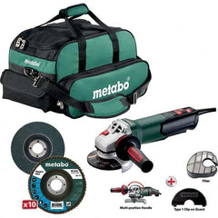 Metabo - Angle & Disc Grinders Type of Power: Corded Wheel Diameter (Inch): 4-1/2 - Makers Industrial Supply