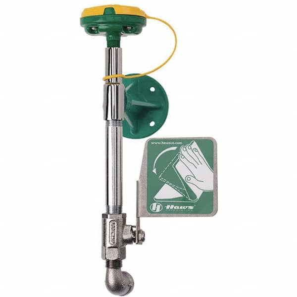 Haws - Plumbed Eye & Face Wash Stations Type: Eye/Face Wash Mount: Wall Mount - Makers Industrial Supply