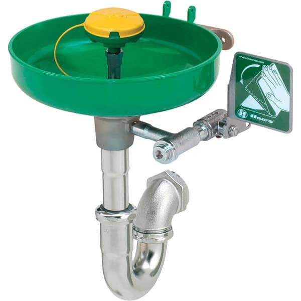 Haws - Plumbed Eye & Face Wash Stations Type: Eye/Face Wash Mount: Wall Mount - Makers Industrial Supply