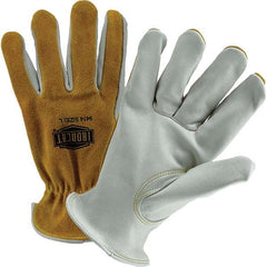 PIP - Size L Cowhide Heat Resistant Work Gloves - Makers Industrial Supply