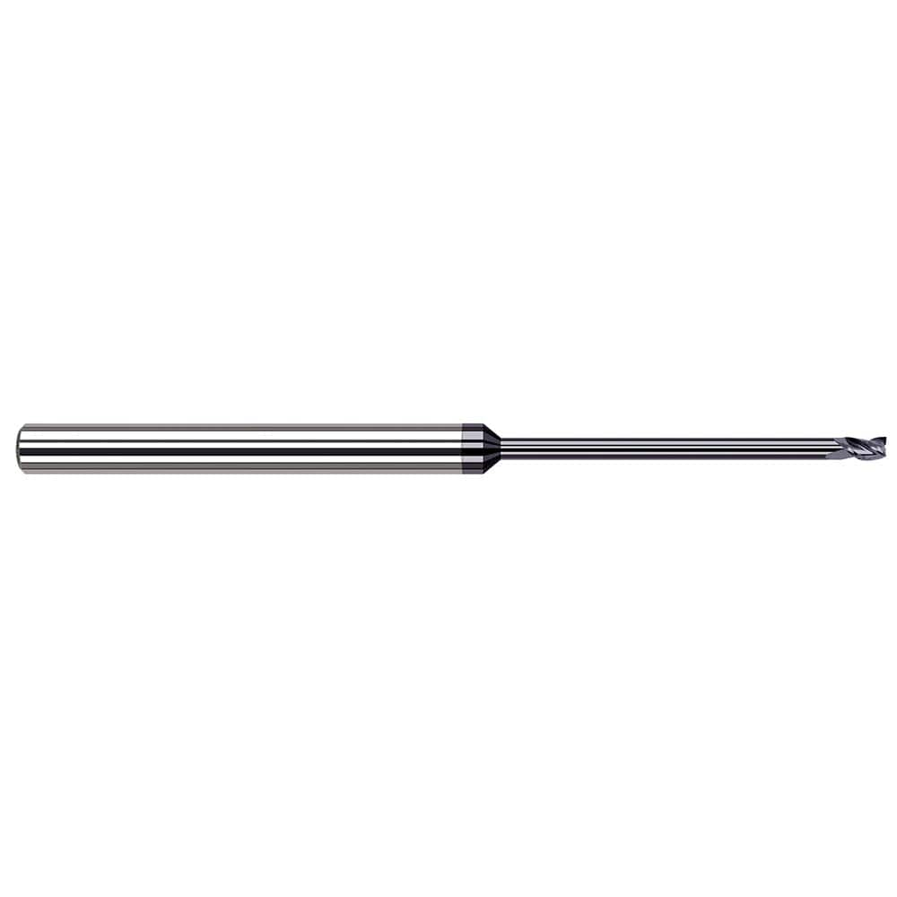 Harvey Tool - Square End Mills; Mill Diameter (Inch): 1/16 ; Mill Diameter (Decimal Inch): 0.0620 ; Length of Cut (Inch): 3/32 ; Length of Cut (Decimal Inch): 0.0930 ; Material: Solid Carbide ; Finish/Coating: AlTiN Nano - Exact Industrial Supply