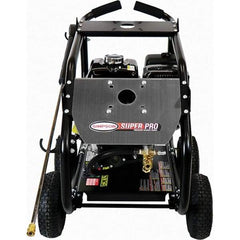 Simpson - Gas, 12 hp, 4,400 psi, 4 GPM, Cold Water Pressure Washer - AAA Triplex, 50' x 3/8" Hose - Makers Industrial Supply