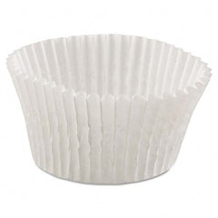 Hoffmaster - Fluted Bake Cups, 4 1/2 Diam x 1 1/4h, White, 500/Pack, 20 Pack/Carton - Makers Industrial Supply