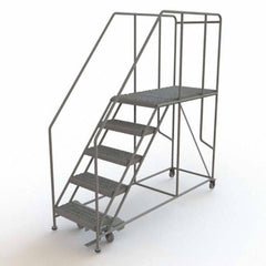 TRI-ARC - Rolling & Wall Mounted Ladders & Platforms Type: Rolling Work Platform Style: Steel Work Platform - Makers Industrial Supply