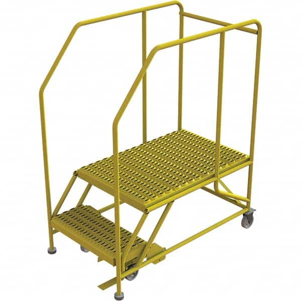 TRI-ARC - Rolling & Wall Mounted Ladders & Platforms Type: Rolling Work Platform Style: Steel Work Platform - Makers Industrial Supply