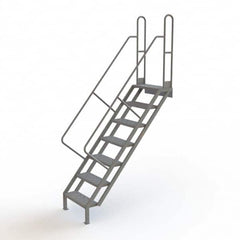TRI-ARC - Rolling & Wall Mounted Ladders & Platforms Type: Stairway Slope Ladder Style: Stair Unit - Makers Industrial Supply