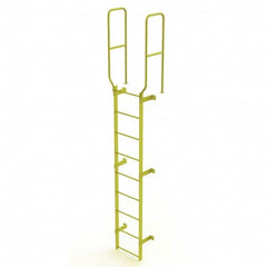 TRI-ARC - Rolling & Wall Mounted Ladders & Platforms Type: Fixed Ladder Style: Safety Cage - Makers Industrial Supply