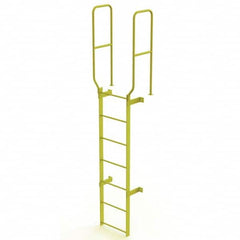 TRI-ARC - Rolling & Wall Mounted Ladders & Platforms Type: Fixed Ladder Style: Safety Cage - Makers Industrial Supply