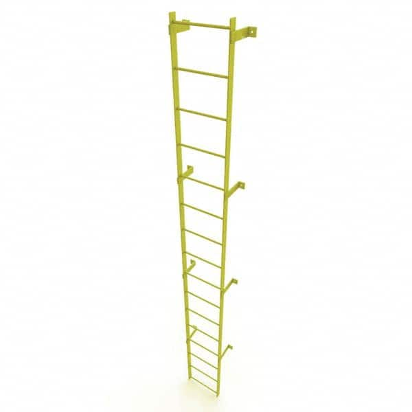 TRI-ARC - Rolling & Wall Mounted Ladders & Platforms Type: Fixed Ladder Style: Safety Cage - Makers Industrial Supply