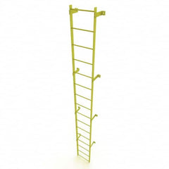 TRI-ARC - Rolling & Wall Mounted Ladders & Platforms Type: Fixed Ladder Style: Safety Cage - Makers Industrial Supply