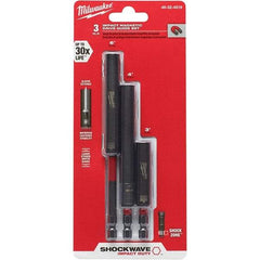 Milwaukee Tool - Power & Impact Screwdriver Bit Sets Point Type: Hex Tool Type: Impact Driver - Makers Industrial Supply