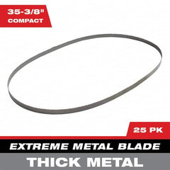 Milwaukee Tool - 2' 11-3/8" x 0.8" x 0.02" 8-10 TPI Bi-Metal Portable Band Saw Blade - Makers Industrial Supply