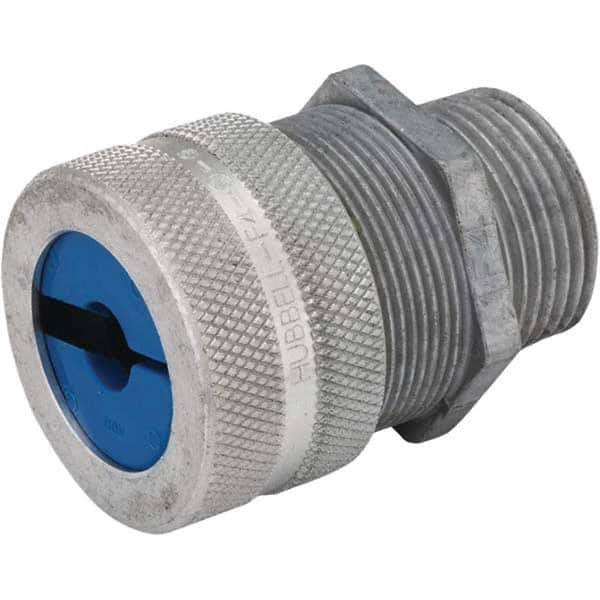 Hubbell-Raco - 0.5 to 0.375" Liquidtight Straight Strain Relief Cord Grip - Makers Industrial Supply