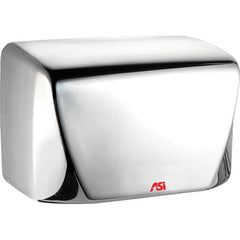 ASI-American Specialties, Inc. - 1000 Watt Satin Stainless Steel Finish Electric Hand Dryer - 110/120 Volts, 5.2 Amps, 9-25/32" Wide x 6-5/8" High x 5-13/32" Deep - Makers Industrial Supply