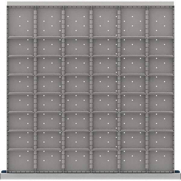 LISTA - 48-Compartment Drawer Divider Layout for 3.15" High Drawers - Makers Industrial Supply